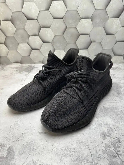 Yeezy boost black reflective