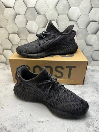 Yeezy boost black reflective